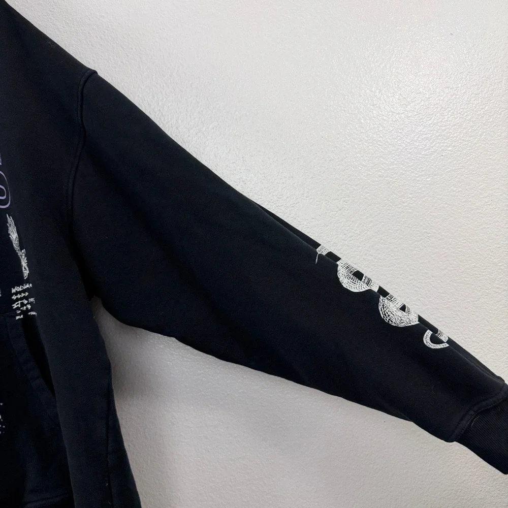 Civil Regime Hoodie Mens Large Black Wolves Graphic Limited Edition 743 of 1000 - Picture 5 of 9